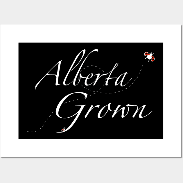 Alberta Grown Back Wall Art by rayraynoire